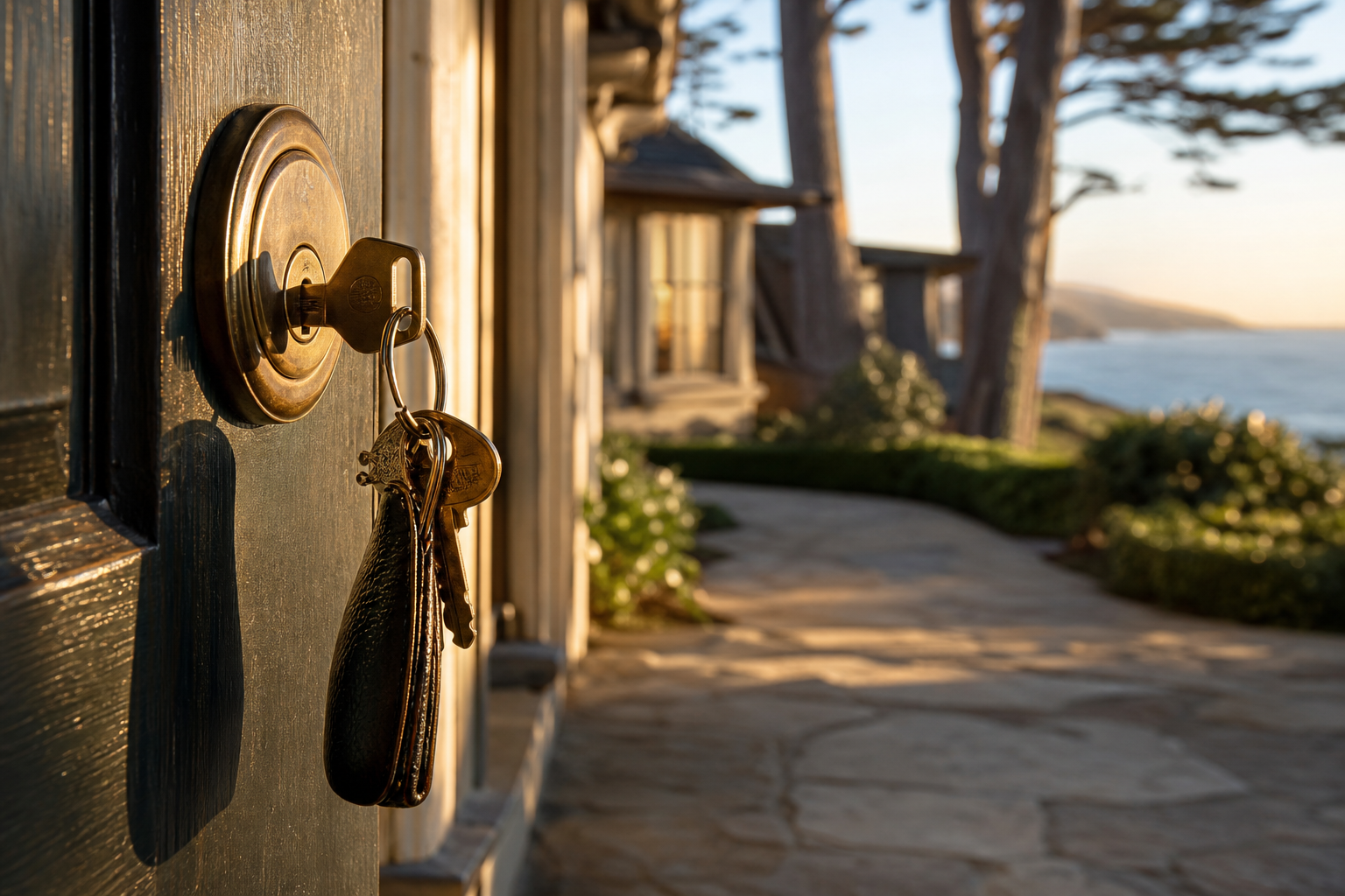 A set of house keys changing hands in Carmel — Sell a Home in Carmel
