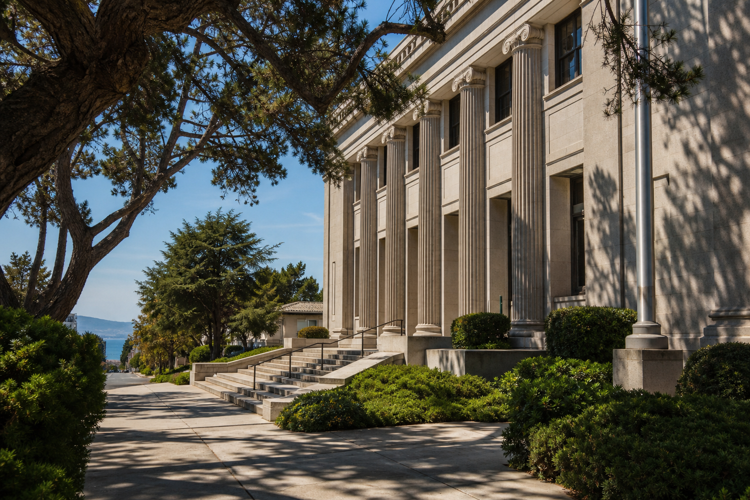 A public records counter where property paperwork is filed in Carmel — Monterey Peninsula